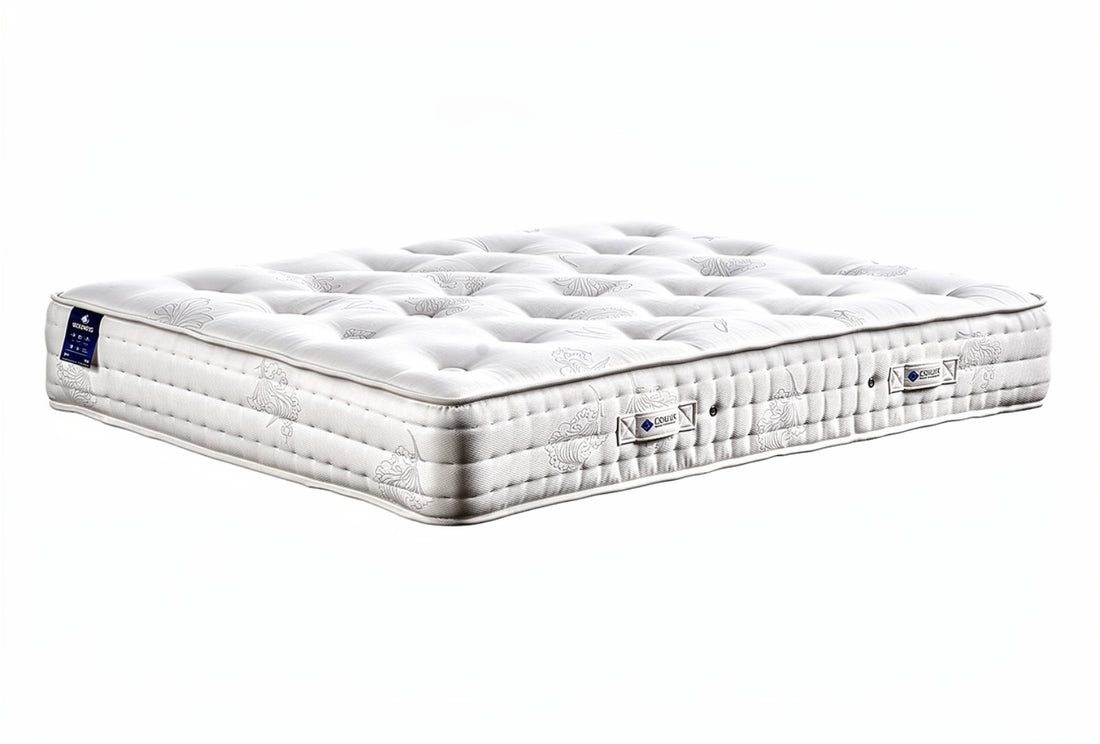 St James Bed Centre Belgravia 1500 Pocket Spring Mattress in medium soft with plush fabric and supportive spring system.