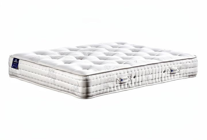 St James Bed Centre Belgravia 1500 Pocket Spring Mattress in medium soft with plush fabric and supportive spring system.