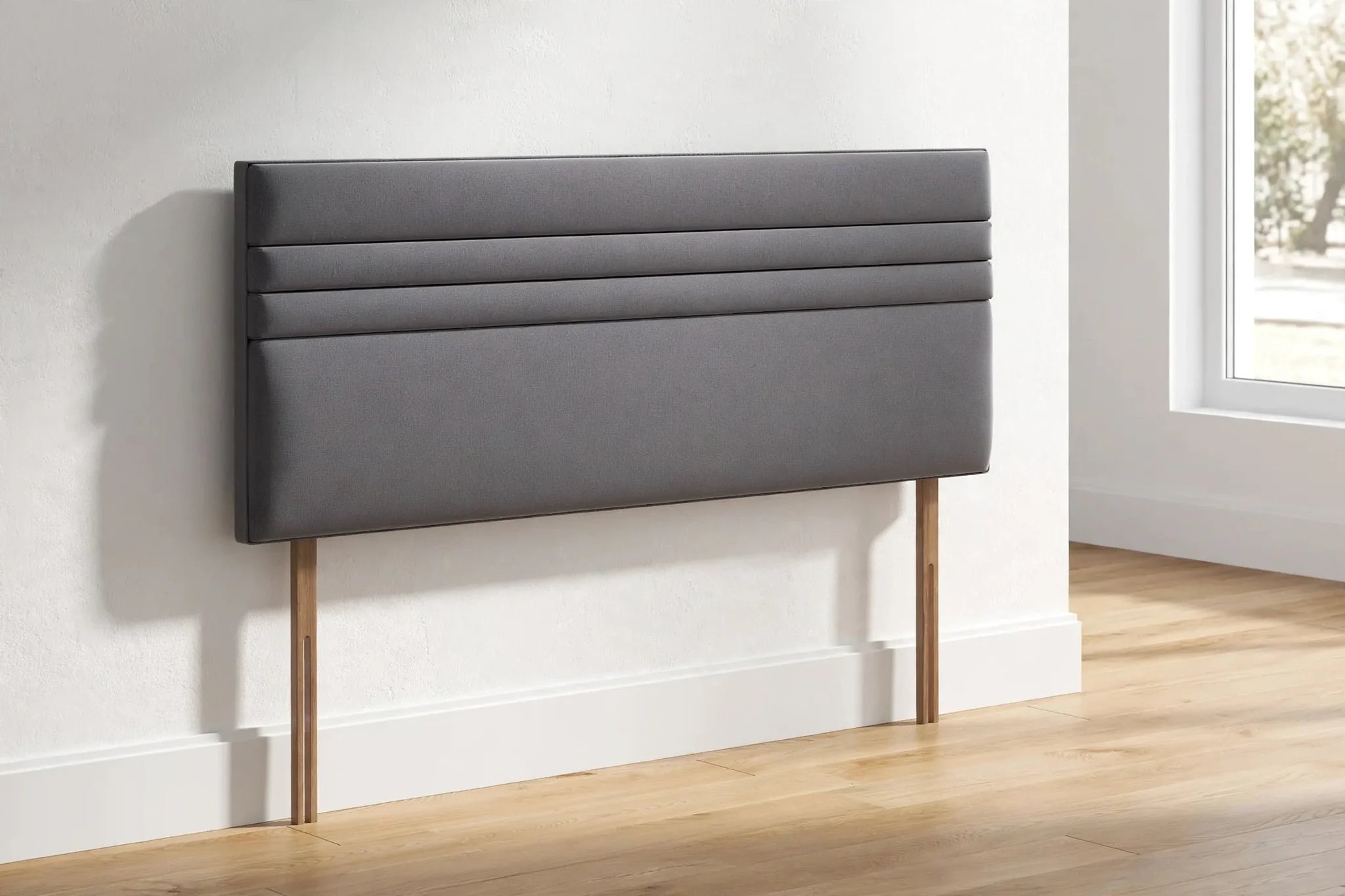 Aleiza headboard 180cm with horizontal stitched detail - St James Bed Centre King's Lynn