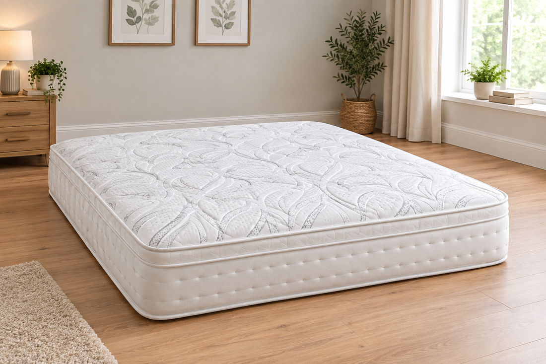 Balmoral 1000 pocket spring mattress with quilted cover – St James Bed Centre, King’s Lynn.