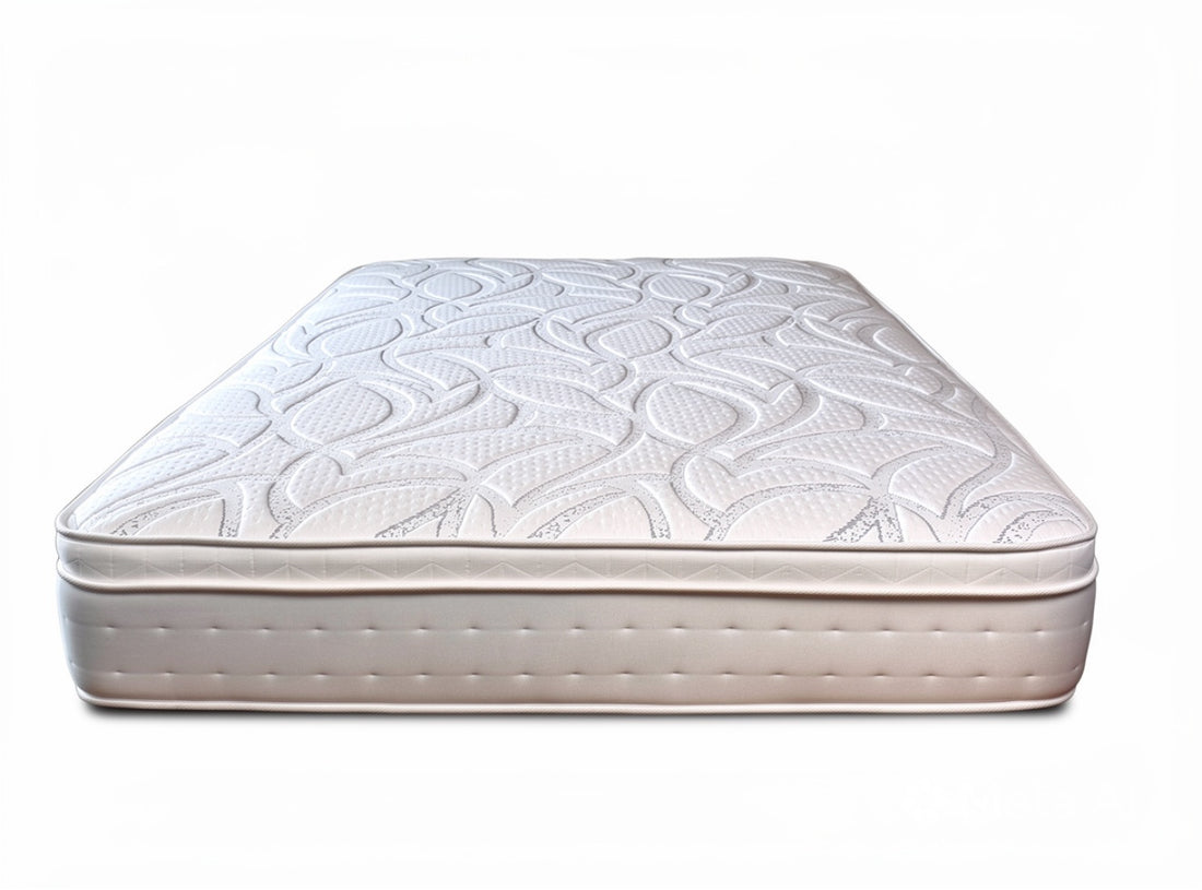 "Balmoral medium feel 1000 pocket spring mattress with memory foam at St James Bed Centre"