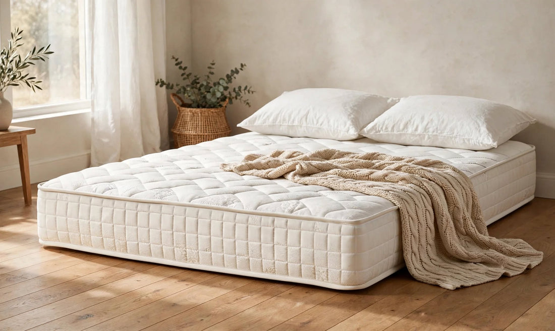 Comfort Pocket Mattress with 1000 pocket springs and quilted white top