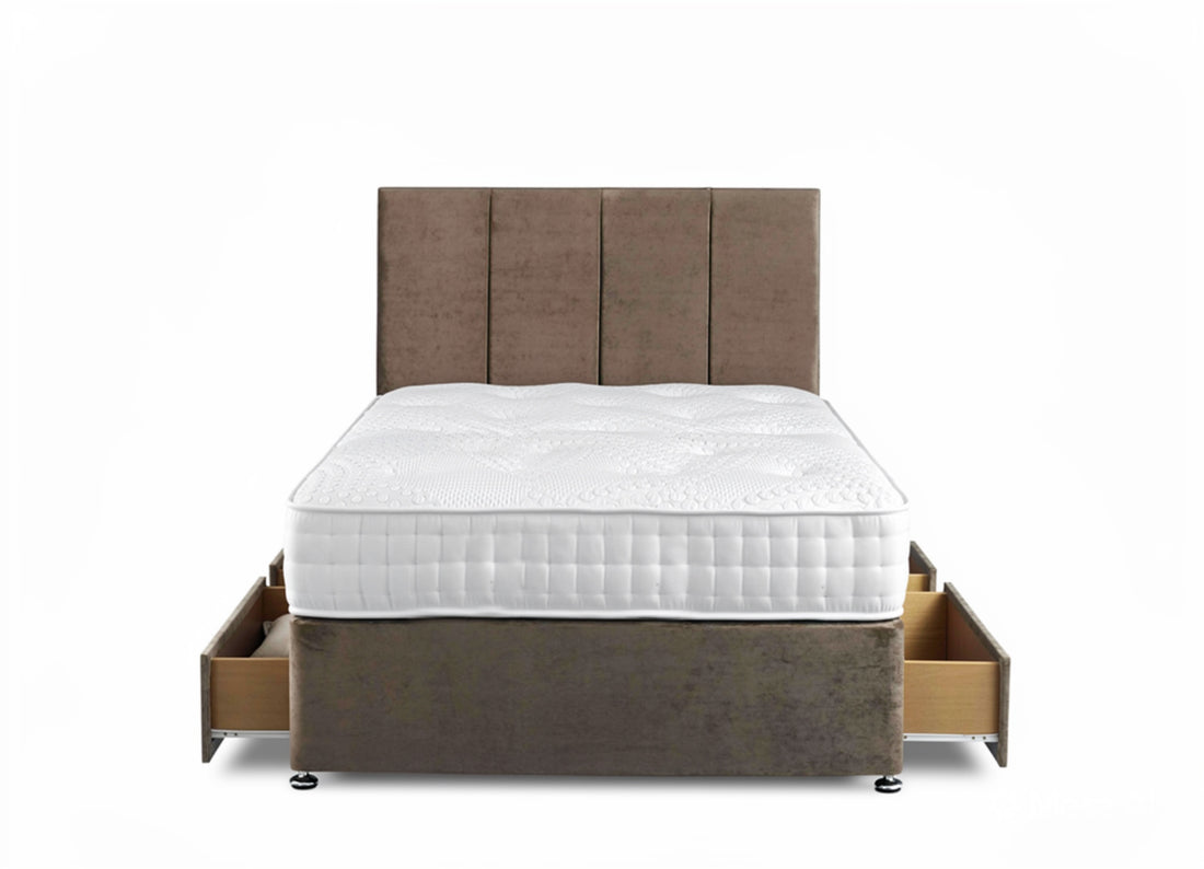 Elegance divan set with 2 drawer base option King's Lynn PE30 1AP