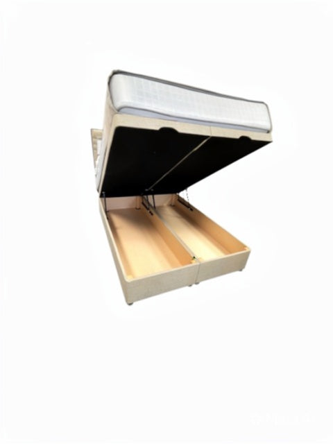 St James Beds Galaxy Ottoman Package Deal with mattress, storage base and headboard