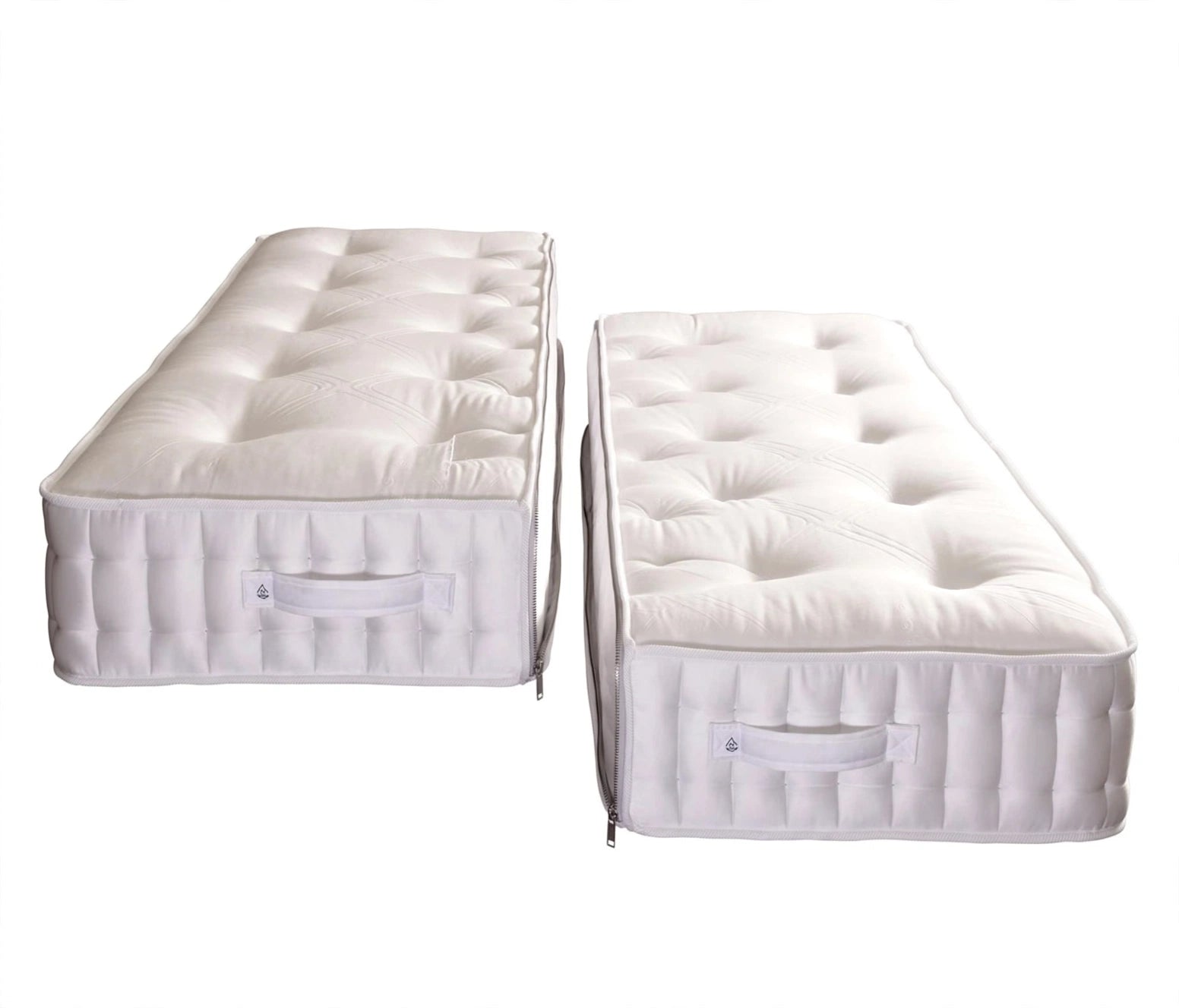 Hand-tufted Shetland 1000 mattress by St James Bed Centre showing deep cotton fillings and medium feel comfort - King’s Lynn mattress shop