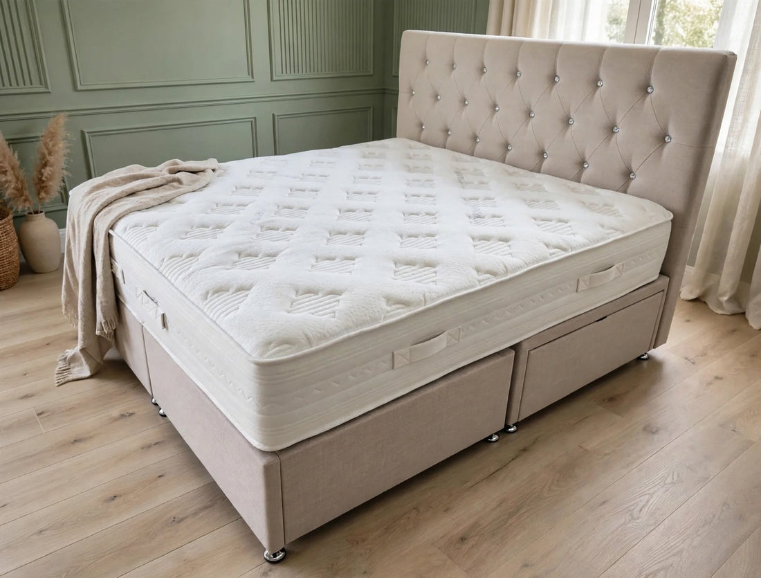 Ice 2000 Pocket Spring Mattress - Cool Gel Memory Foam Top Layer - St James Beds Kings Lynn