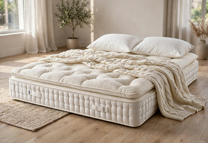 Mozart 3000 Pocket Spring Pillow Top Mattress Medium Soft - St James Bed Centre