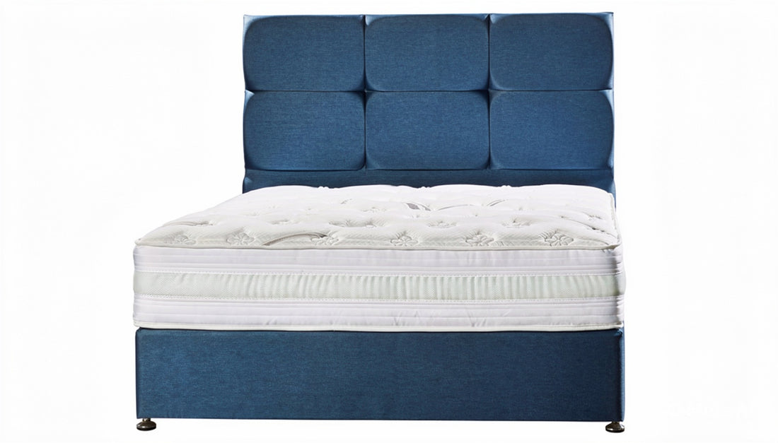 Medium feel 1000 pocket sprung mattress with foam encapsulated edge package deal
