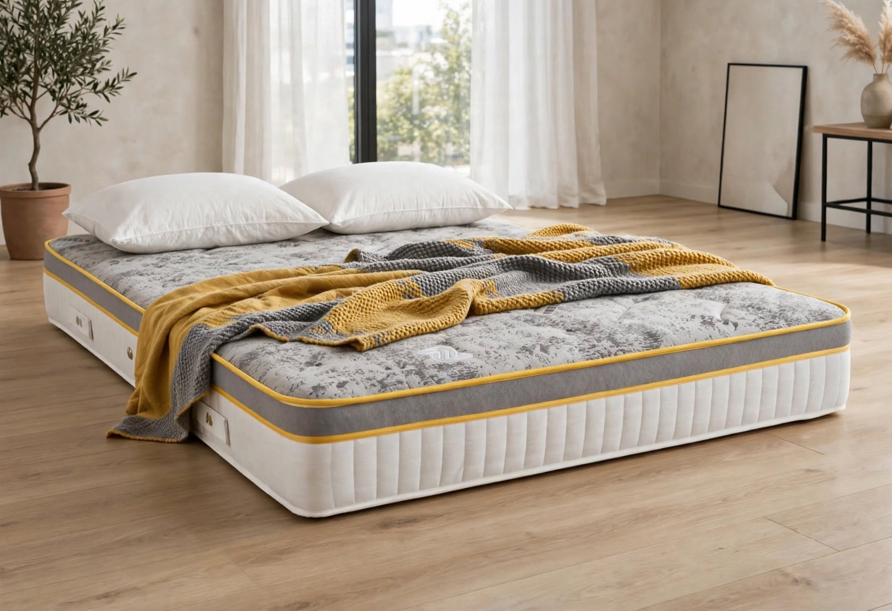 Offiah ACTIV 2000 Medium Feel Mattress with 2000 Pocket Springs and Graphene Cover - St James Bed Centre