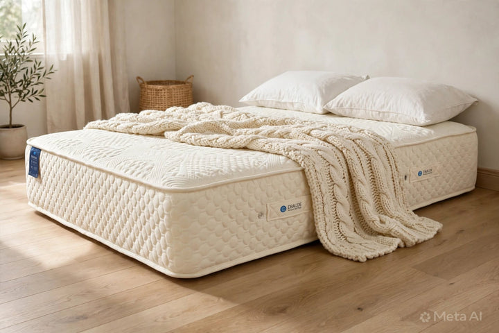 Picadilly Mattress by Dralide - Wool Filled Pocket Spring Mattress - St James Bed Centre
