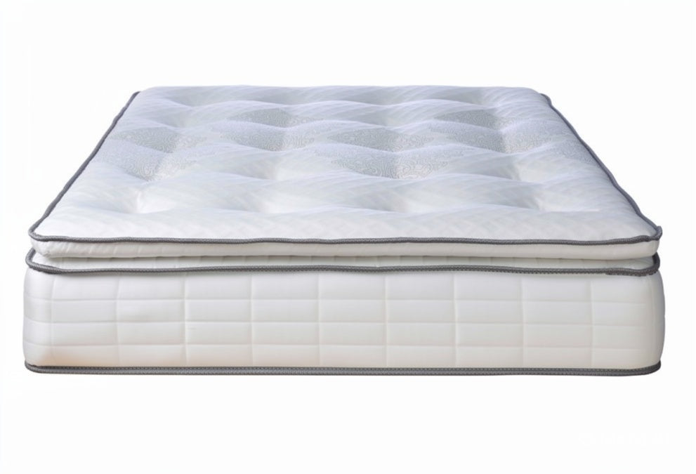 Luxury pillow top detail on Pillow 1000 mattress St James Bed Centre