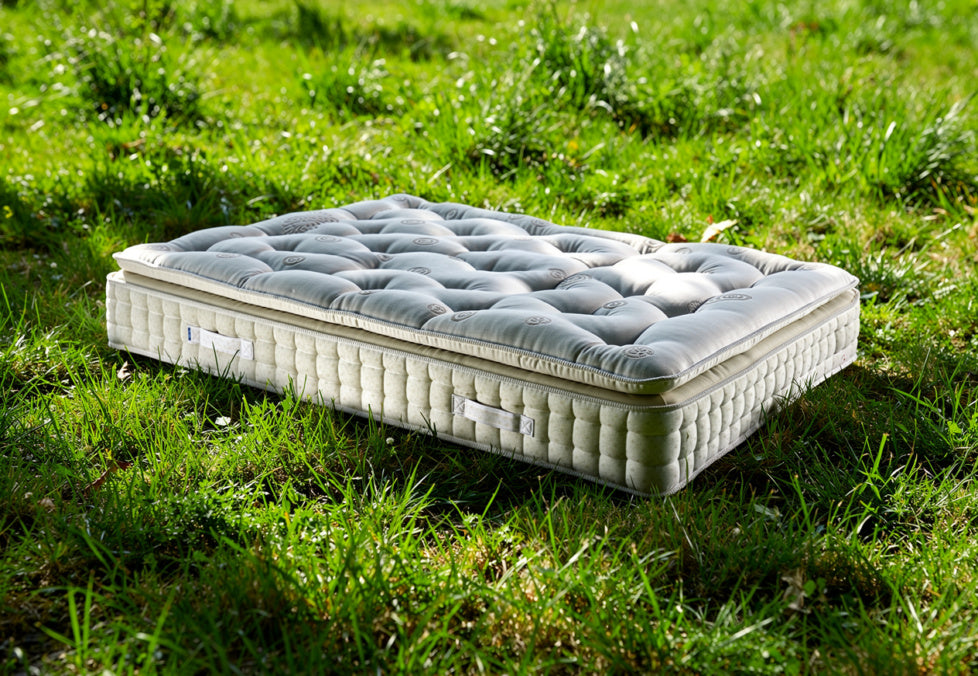 Range of mattresses on display at St James Bed Centre Kings Lynn PE30 1AP