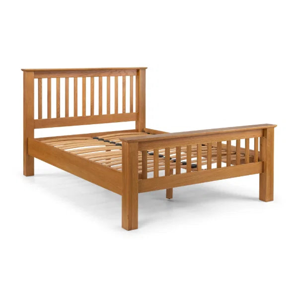 Sandringham bed showing fully sprung slatted base for comfort and mattress life