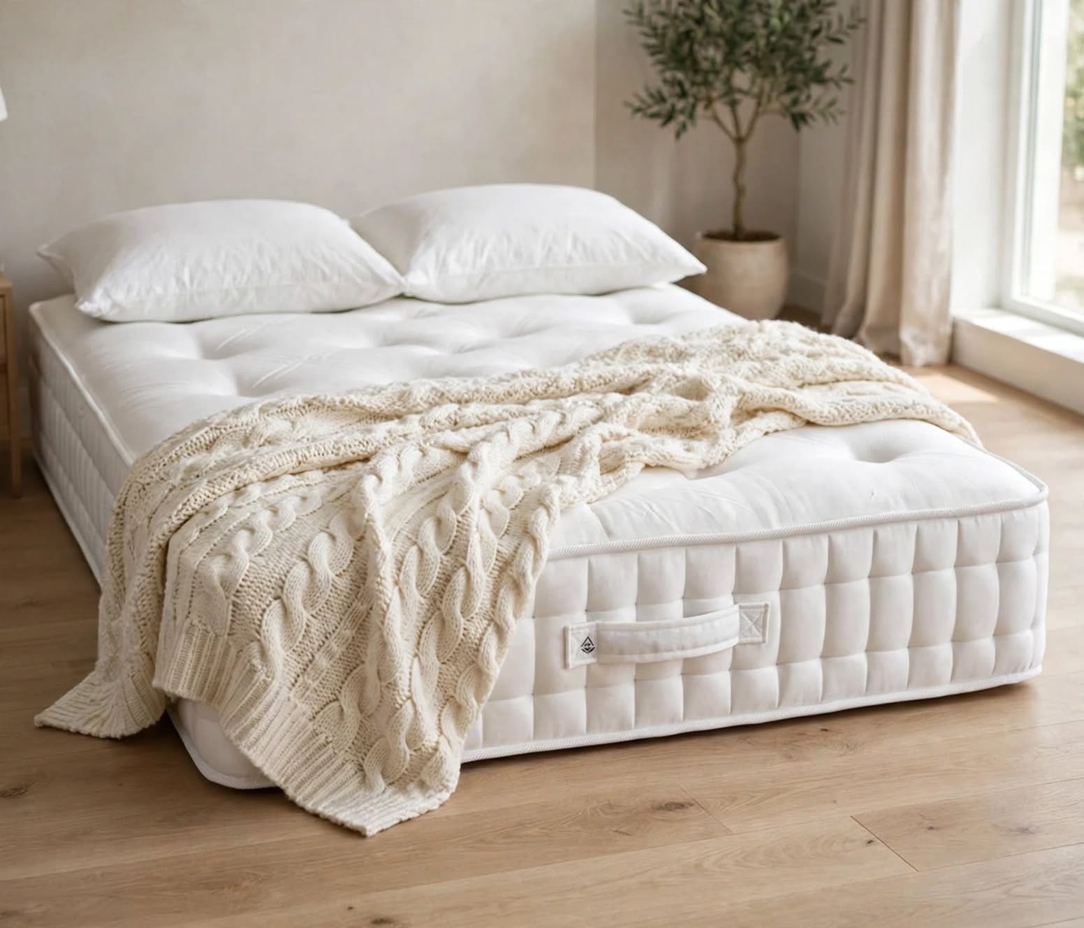 Shetland 2000 Pocket Spring Medium Firm Mattress 12 Inch - St James Bed Centre