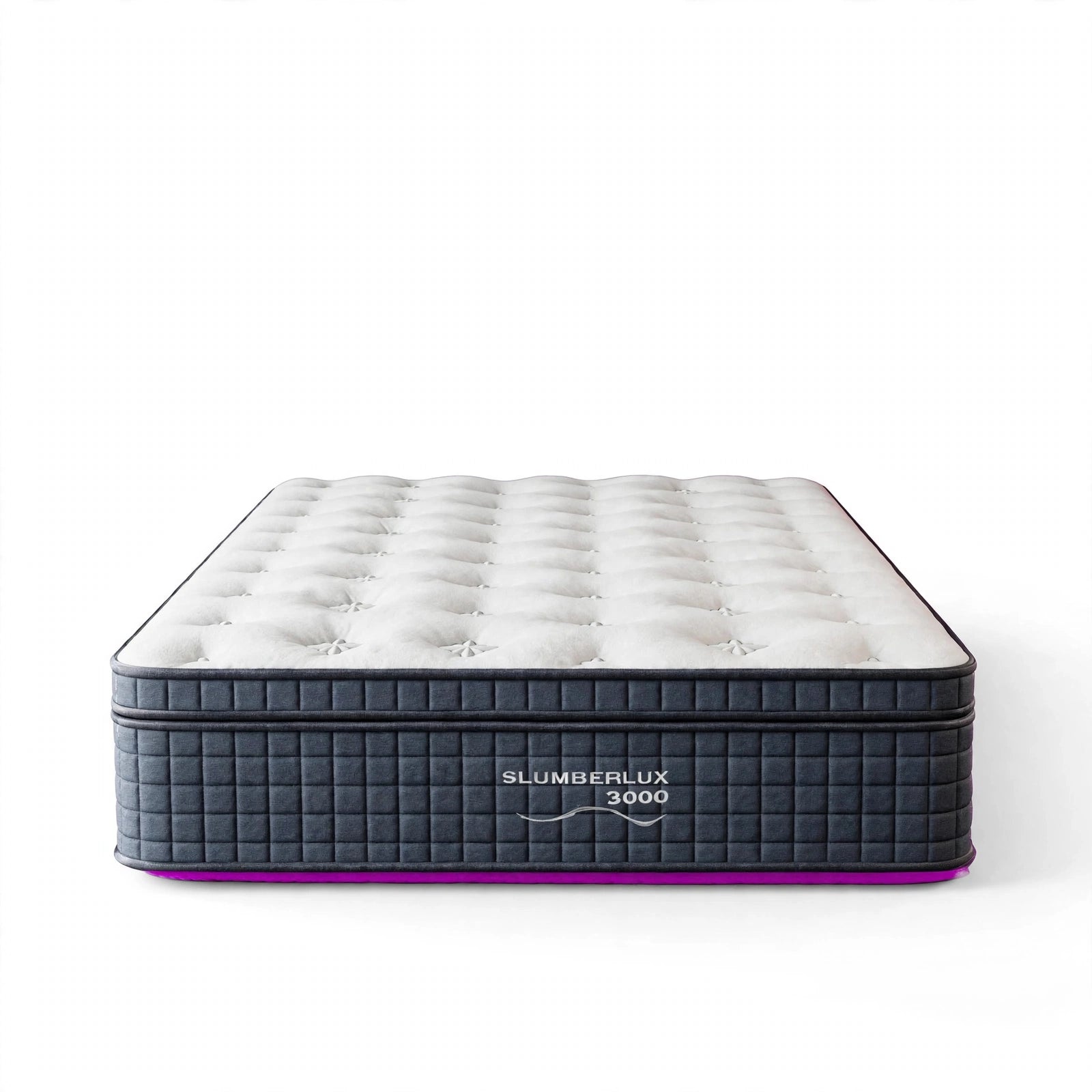 Slumberlux 3000 Box Top Mattress - Medium Firm 3000 Pocket Spring Mattress with Gel Memory Foam - St James Bed Centre