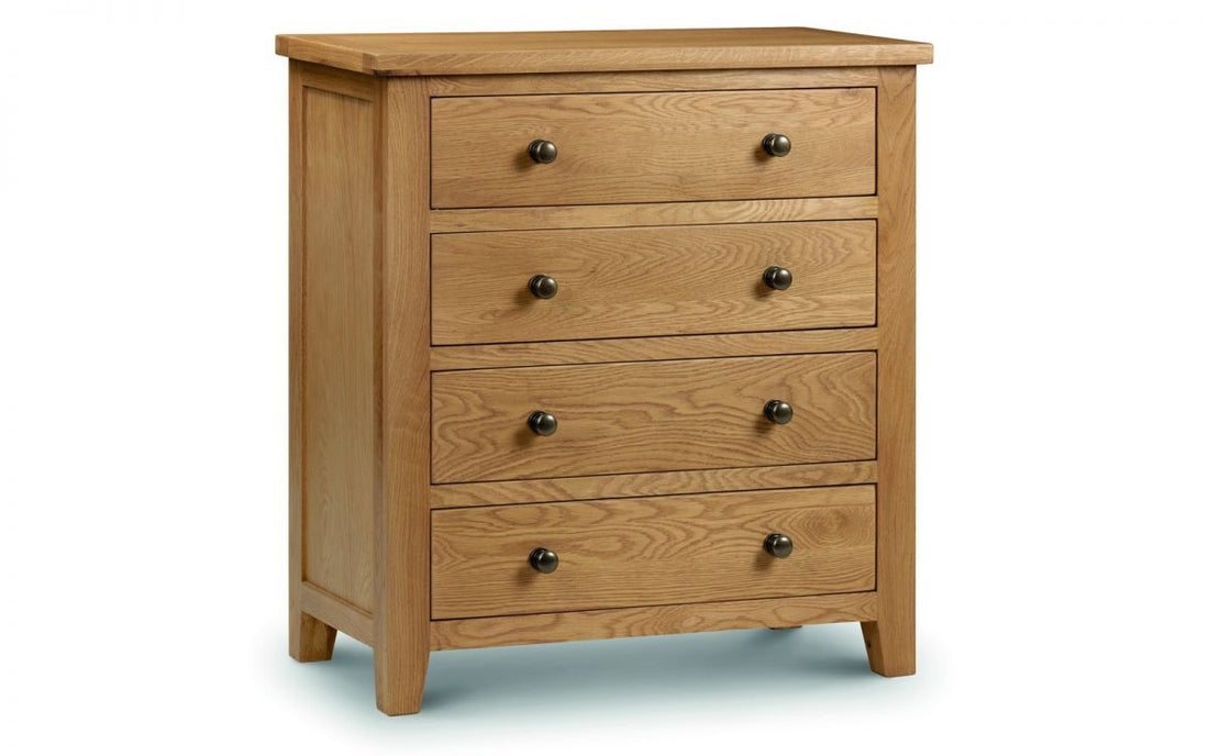 Sandringham Oak bedroom set with wardrobe, chest and dressing table