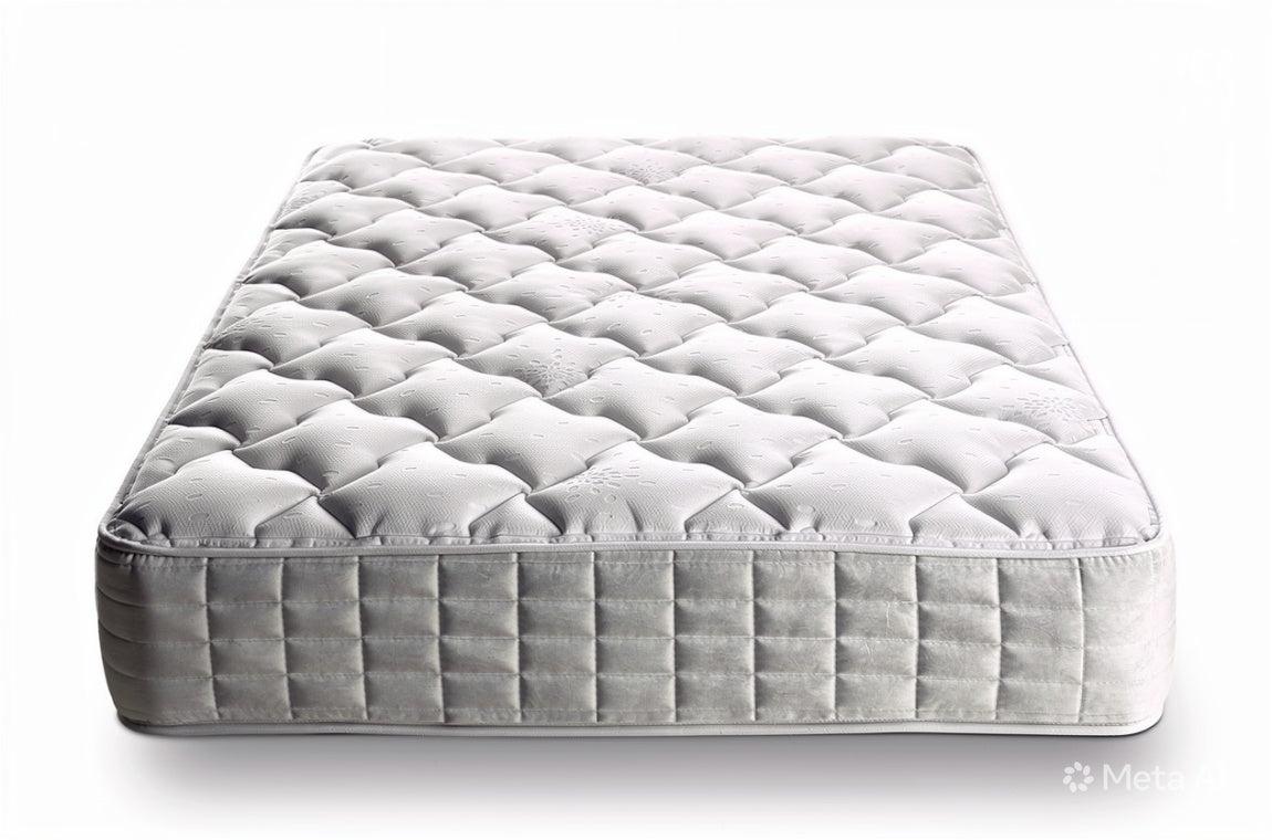 Quilted medium feel finish on Vermont 1000 mattress St James Beds