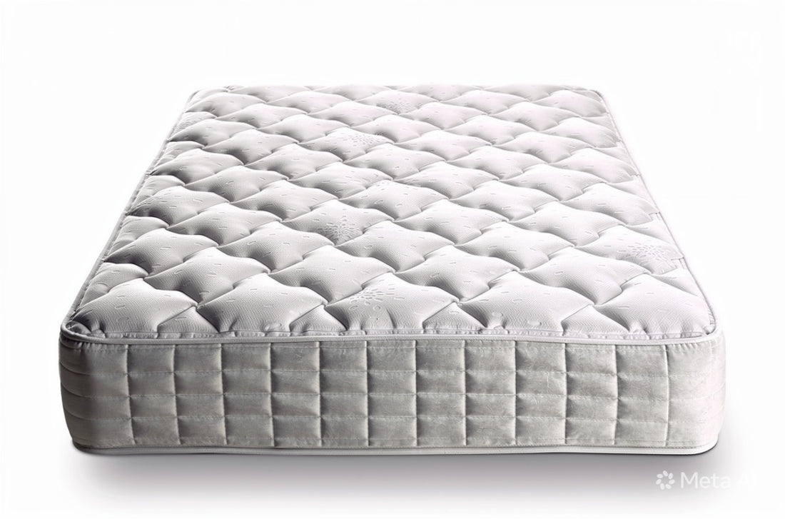 Quilted medium feel finish on Vermont 1000 mattress St James Beds