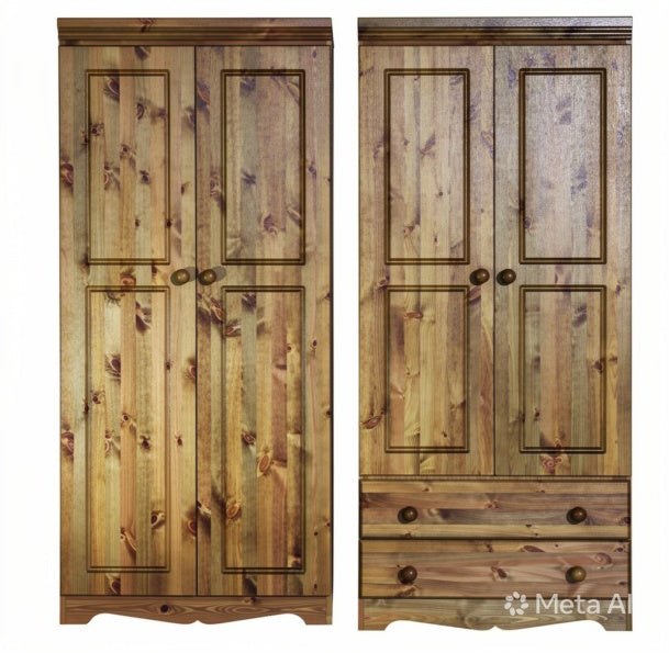 "Solid pine chest of drawers from Windsor range, fully assembled"