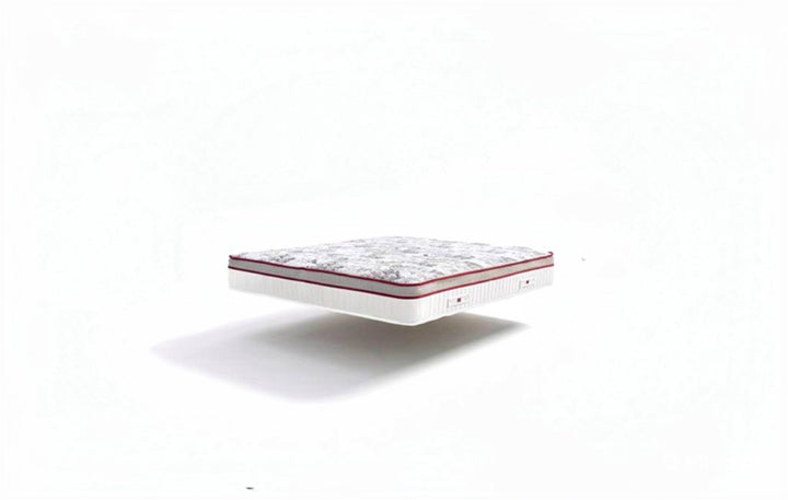 St James Bed Centre Offiah ACTIV 1000 mattress with medium feel and graphene technology, showing a plush, supportive mattress top.