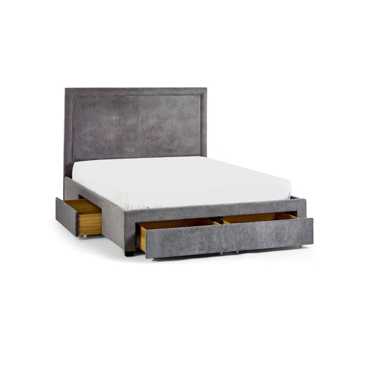 Mayfair Storage Bed  – Grey 4 Drawer Upholstered Bed