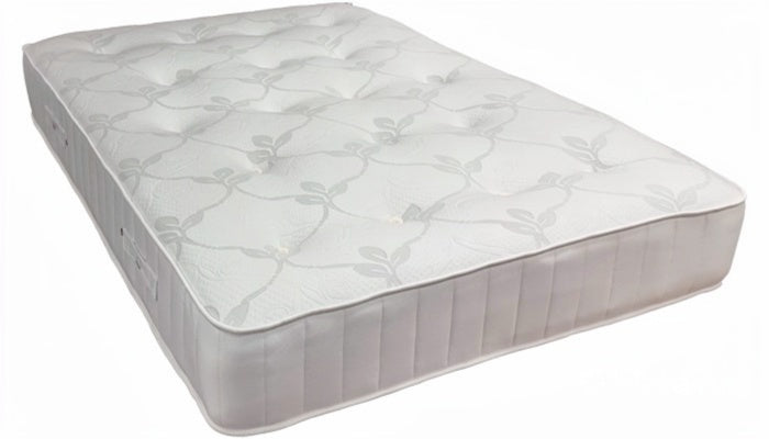 Remove black label from the foot of the St James Bed Centre Pocket Brick Extra Firm 1000 Pocket Sprung Mattress.